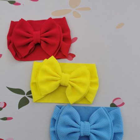 Set 3 Bentite cu fundita 3-12 luni
