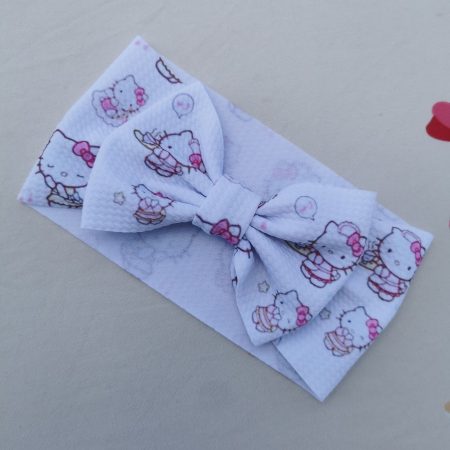 Bentița lată cu fundita hellokitty 3-12 luni