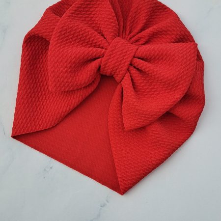 Turban cu fundita rosie