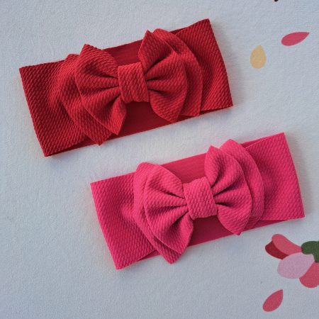Set 2 bentite cu fundita