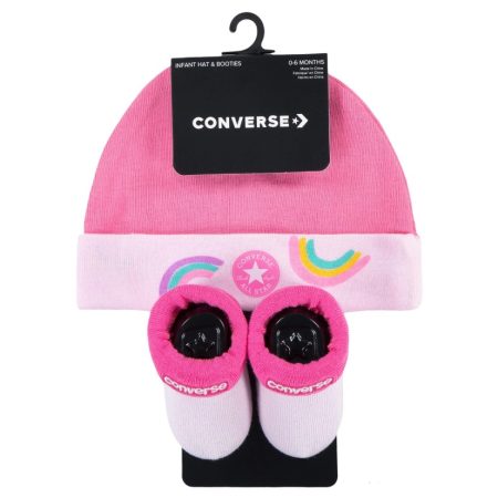 Converse set caciulă+șosete 0-6 luni