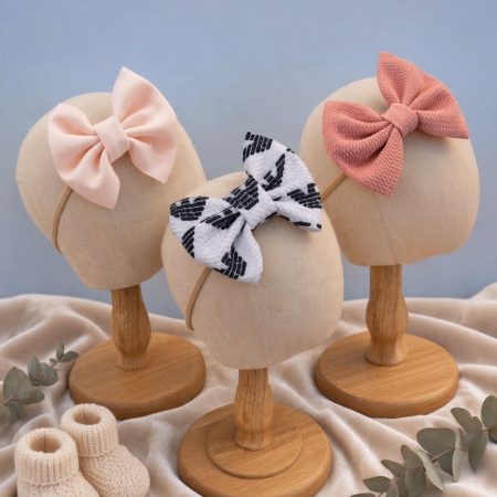 Set 3 bentite cu fundita