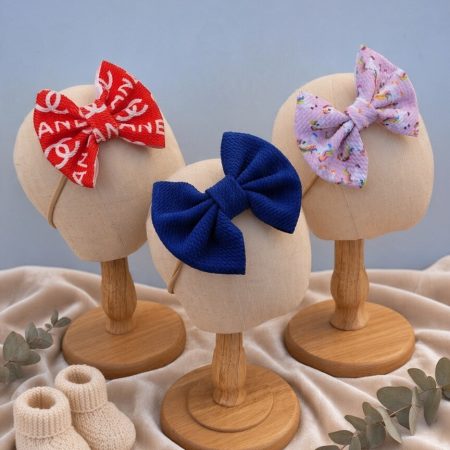 Set 3 bentite cu fundita