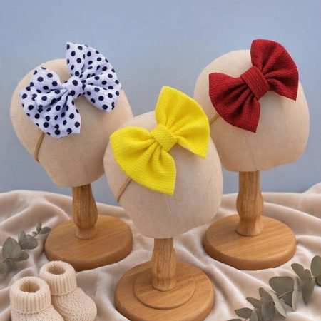 Set 3 bentite cu fundita