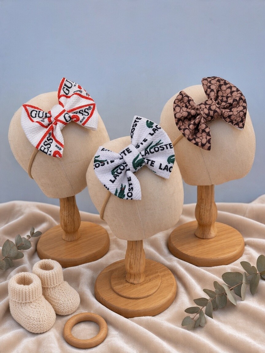 Set 3 bentite cu fundita