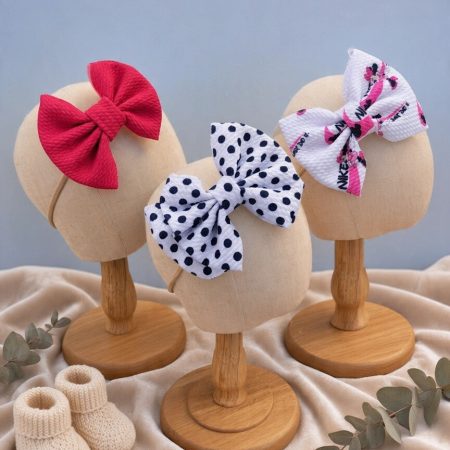 Set 3 bentite cu fundita